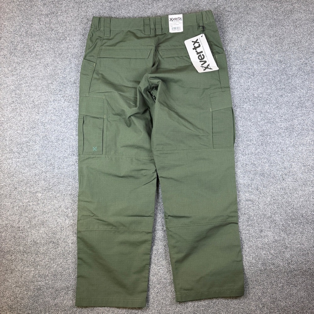 Vertx Pants Mens 36x30 Green X1 VTXRDP Ripstop Tactical Cargo Military NEW NWT - Picture 2 of 7